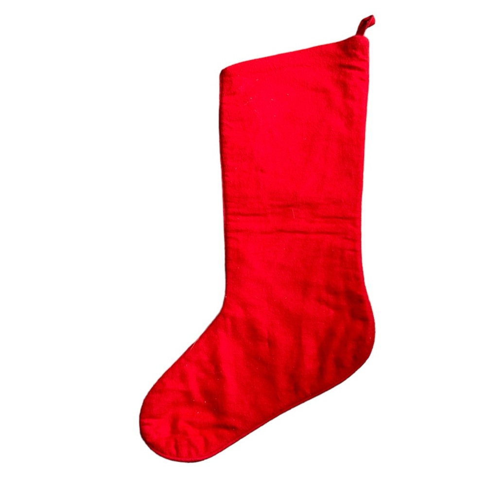 Beautiful Embroidered ”NOEL” Stocking - Picture 3 of 8